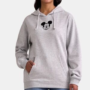 Women’s Disney Mickey Mouse Graphic Hoodie Sweatshirt BNWT